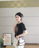 紀詩(shī)哲輕奢品牌包包女包單肩女士單肩真皮斜挎送女友老婆生日情人節禮物 米色拼咖 小包 曬單實(shí)拍圖