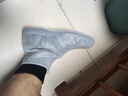 博沃尼克城市輕戶外防滑雨鞋套加厚耐磨成人兒童雨天趕海防水鞋套男女款 白色XL號(hào) 適合40-42鞋碼 曬單實(shí)拍圖