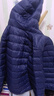 安踏兒童羽絨服裝2024年冬季新款童輕薄舒適保暖羽絨內(nèi)膽管道羽絨服 深夜藍-2 165 cm 曬單實拍圖