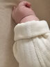 Kordear嬰兒連體衣男加厚新生兒衣服寶寶夾棉哈衣女保暖內(nèi)衣春秋純棉爬服 米白 73cm 曬單實拍圖