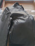獸王海寧皮草男皮衣長(cháng)袖翻領(lǐng)頭層牛皮真皮皮衣男新復古潮皮夾克外套 2220135801黑色 4XL 58(195) 曬單實(shí)拍圖
