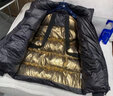 高梵黑金小火山兒童羽絨服中長(zhǎng)款男童鵝絨服女童冬裝官方加厚保暖外套 黑色 160 曬單實(shí)拍圖