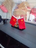 幻雅汽車(chē)擺件高檔男士轎車(chē)內飾品龍車(chē)載香水車(chē)上中控儀表臺車(chē)用品 紅色龍+國旗防滑墊+香水補充液 曬單實(shí)拍圖