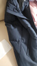 杉杉（FIRS）鵝絨立領(lǐng)羽絨服男馬甲冬季新款保暖彈力加厚干部外套727 深藍 XL (180) 曬單實(shí)拍圖