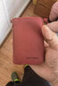 班亞奴卡包女士真皮大容量多卡位防消磁風(fēng)琴小巧卡片包超薄駕駛證卡套女 酒紅色-12卡位 曬單實(shí)拍圖