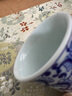 億殿園茶杯青花釉下彩主人杯陶瓷杯子仿古品茗杯家用純手工水杯喝水杯 富貴連連文生杯 50ml 1只 曬單實拍圖