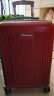 Diplomat外交官行李箱20英寸扩充层拉杆箱男登机旅行密码箱女TC-6012TM红 实拍图