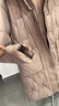 羅蒙媽媽裝冬季外套長(cháng)款棉服2024新款中年女棉襖中老年人冬裝棉衣 咖色 （棉服） XL （推薦105斤以?xún)龋?曬單實(shí)拍圖