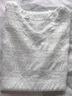 皮爾卡丹（pierre cardin）高端雪紡上衣短袖雞心領(lǐng)T恤小衫夏季新款蕾絲.衫百搭打底衫女 SD1705#白色 XL 曬單實(shí)拍圖