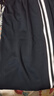 BZDR 夏季棉校服褲子高中學(xué)生兩條杠藏藍色薄款運動(dòng)雙杠白邊初中校褲 藏藍二杠（冬季加絨棉）加絨 4XL (190) 170-190斤左右 曬單實(shí)拍圖
