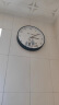 BBA 挂钟温馨客厅餐厅时钟创意家用挂表儿童房钟表 一家四口30cm 实拍图