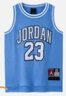 Jordan耐克AJ童裝男童籃球服背心 Nike23號兒童夏季透氣無袖T恤 苔蘚藍 曬單實拍圖