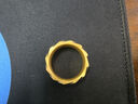 周生生酷黑龍鱗古法黃金戒指 足金戒環(huán) 94372R計價(jià) 17圈 - 18克(含工費1050元) 曬單實(shí)拍圖