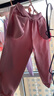 戴維貝拉（DAVE＆BELLA）女童運動(dòng)套裝休閑寶寶衣服小童長(cháng)袖褲子兩件套2025秋季新款童裝 深粉色【現貨】 90 cm（建議身高80-90cm） 曬單實(shí)拍圖