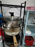 賢獅放鍋架子廚房置物架用品鍋具收納架鍋架多層落地三角轉(zhuǎn)角臺(tái)面鍋碗 黑色二層鍋架螺絲款【送掛鉤】 曬單實(shí)拍圖