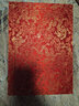 吳蠶里 真絲方巾絲巾女士手工刺繡花禮品禮盒裝百搭復古蘇繡圍巾 香梅方巾-米金色 曬單實(shí)拍圖