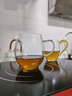 綠昌明 玻璃公道杯加茶漏網(wǎng)沖茶杯功夫茶具配耐熱玻璃加厚公道杯過(guò)濾 公道杯500ml 曬單實(shí)拍圖