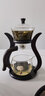 鑫璟仁 玻璃茶具套裝自動懶人泡茶神器家用鑲銀懶人功夫茶具創(chuàng)意辦公會客花茶壺茶杯 富甲錦鯉-泡茶器套裝 曬單實拍圖