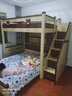 優(yōu)漫佳 兒童床男孩女孩兒童套房?jì)和揖甙紫災敬仓?僅單床1.5*2米+床頭書(shū)柜 1 曬單實(shí)拍圖