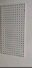 科瑞尼洞洞板【工業(yè)級板1.5mm厚】五金工具墻掛板冷軋鋼收納工具置物架展示架汽修工具掛板黑色180*45cm 曬單實拍圖