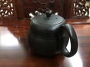 南山先生 黑陶茶壺陶瓷功夫泡茶壺大容量過(guò)濾單壺簡(jiǎn)約家用客廳沖泡壺 葫蘆茶壺 曬單實(shí)拍圖