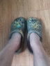 鯊鵜鶘拖鞋男洞洞鞋防滑軟底包頭沙灘鞋厚底潮流涼鞋 迷彩秋楓葉 38 曬單實(shí)拍圖