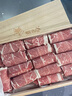 狐司令 澳洲M9和牛肉卷上腦邊肥牛牛小排谷飼原切日式烤肉片壽喜火鍋卷 M9牛小排卷/共500g【木盒包裝】 曬單實拍圖