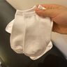 艾舞戈兒童船襪女童秋季棉防滑淺口襪子中大童襪透氣隱形練功舞蹈襪短襪 白色-棉短襪（裝） 5雙 S （參考鞋碼24-33碼） 曬單實拍圖