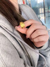 老鳳祥足金2025新款老婆耳環(huán)女款黃金車花耳釘耳飾情人節(jié)生日禮物送女友 足金車花耳環(huán) 約2.2g 曬單實(shí)拍圖
