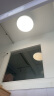 雷士（NVC）风扇灯吊扇灯北欧餐厅卧室简约全光谱1级能效白色led灯具42寸36瓦 实拍图