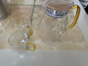 慕馨（moosen）涼水冷水壺玻璃壺茶壺套裝家用大容量水瓶涼白開(kāi)水杯耐熱高溫防爆 1800ML鉆石壺+2個(gè)鉆石杯(無(wú)托盤(pán)) 曬單實(shí)拍圖