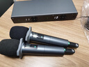 森海塞爾（Sennheiser）XSW1 825 835 DUAL ME1 ME2無線話筒1拖2無線雙手持舞臺唱歌KTV麥克風(fēng) XSW1-835 DUAL  一拖二 曬單實(shí)拍圖