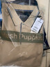 Hush Puppies【經(jīng)典休閑】暇步士男裝春夏撞色線(xiàn)條短袖POLO衫 079深杏1 2XL 曬單實(shí)拍圖
