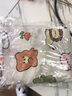 星月戀寶寶超柔棉綢布料夏季睡衣面料嬰兒童服裝綿綢人造棉布料 餅干熊-1米 1米 曬單實(shí)拍圖