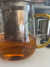 蘇氏陶瓷高硼硅加厚玻璃泡茶壺不銹鋼漏網(wǎng)內膽耐高溫可燒煮過(guò)濾茶壺 高硼硅玻璃壺【450ml】 曬單實(shí)拍圖