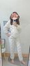 莫代爾（Madallo）珊瑚絨睡衣女春季加絨加厚大碼2025新款保暖法蘭絨秋冬季家居服 奶糖白拉鏈+立領(lǐng) M 適合體重80-100斤 曬單實(shí)拍圖