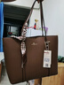 雪愛(ài)袋鼠品牌輕奢女包2026新款皮包母親節托特包時(shí)尚高級感媽媽通勤包 可可棕【禮盒+禮品袋+手包卡包】 曬單實(shí)拍圖