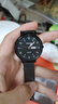 手表女雙日歷皮帶韓版時(shí)尚潮流大表盤(pán)石英表學(xué)生網(wǎng)帶女表抖音 069黑網(wǎng)黑面【女表】 曬單實(shí)拍圖