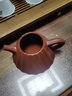 午間 宜興紫砂壺功夫茶具手工家用過(guò)濾泡茶壺大容量孫志峰 朱泥西施壺 筋紋朱泥石瓢壺【200ml】 曬單實(shí)拍圖