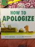預售 英文原版 How to Apologize 精裝 如何道歉 情商禮儀培養 兒童英語(yǔ)啟蒙圖畫(huà)故事繪本 Walker點(diǎn)燈人 曬單實(shí)拍圖