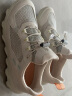 爱步（ECCO）网面鞋女 夏季简约低帮户外运动鞋日常休闲透气跑步鞋 驱动820263 白色/水泥灰82026360330 37 晒单实拍图