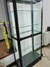 潤虎手辦展示柜帶燈玻璃柜透明樂(lè )高陳列柜家用模型展示架玩具柜子防塵 曬單實(shí)拍圖
