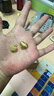 明牌珠寶七夕禮物足金硬金黃金鐳光拉絲結緣菱紋愛心吊墜項墜掛墜定價 足金吊墜 ASY0447拉絲愛心 約0.93-0.96克 曬單實拍圖