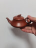 中式紫砂壺大小容量茶壺泡茶壺功夫茶具潮州朱泥手拉壺家用可倒立 大紅袍一帆風(fēng)順壺（可斷水 110ml 曬單實(shí)拍圖