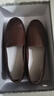 紅蜻蜓女鞋春季新款休閑百搭時(shí)尚平底媽媽鞋頭層牛皮單鞋 326001棕色 38 曬單實(shí)拍圖