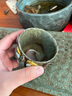 墨守仿古柴燒原礦杯功夫泡茶杯陶瓷主人杯大茶盞家用個人杯復古品茗杯 柴燒主人-梅意杯 曬單實拍圖