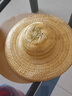 越南帽子竹帽竹編中山大檐圓頂遮陽男斗笠舞蹈裝飾釣魚帽戶外出游遮陽 原竹隨圓形斗笠40公分+帽繩 通用 曬單實(shí)拍圖