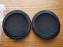 承策 適用愛(ài)科技AKG k240耳機套K52 k72 k92耳罩k241 242 270 271 272頭戴式降噪耳機罩隔音海綿套配件 黑色LR電壓皮耳套一對【印字款】 曬單實(shí)拍圖