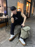 踏路者冰絲褲男款夏季休閑褲薄款防曬褲寬松透氣大碼褲直筒長(cháng)褲垂感純色 漫慕黑 【防曬透氣 冰絲涼感】 L （適合140-170斤） 曬單實(shí)拍圖