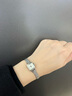 Rosemont瑞士品牌玫瑰復古方形小金表氣質(zhì)精致細帶石英手表女禮物送女友 【品牌經(jīng)典款】典雅銀金屬手表 曬單實(shí)拍圖